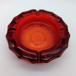 MCM Fostoria Glass Ashtray